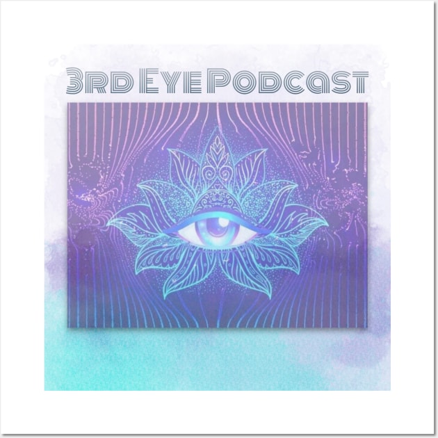 Gradient Eye Wall Art by 3rdEyePodcast